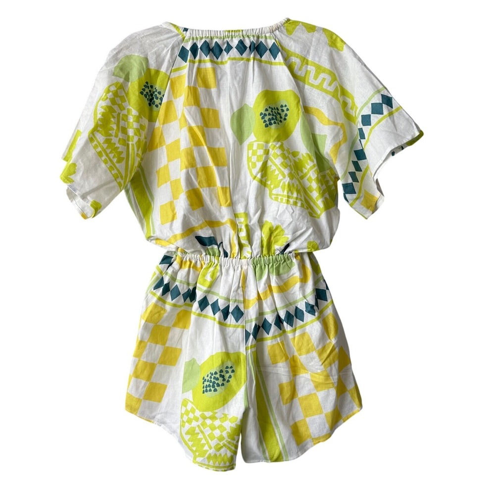 Sabo Arella Playsuit Cutout Mini Romper Floral Print NWT Size 2 Small - Picture 8 of 9